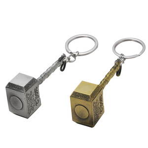Llavero de Thor Anillo de martillo de metal <span class=keywords><strong>Helan</strong></span> película regalos periféricos - Product Image 2