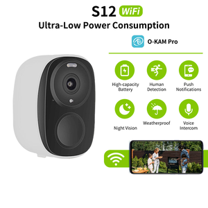 กล้องวงจรปิด WiFi แบตเตอรี่ 3MP จากโรงงานโดยตรง แอป O-KAM เสียงสองทาง ระบบแจ้งเตือน PIR รับทำโลโก้และบรรจุภัณฑ์ OEM ขายส่ง - Product Image 2