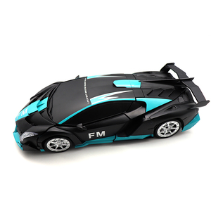 Nouveau <span class=keywords><strong>jouet</strong></span> <span class=keywords><strong>robot</strong></span> voiture télécommandée transformable pour enfants, échelle 1:12, texture mate - Product Image 2