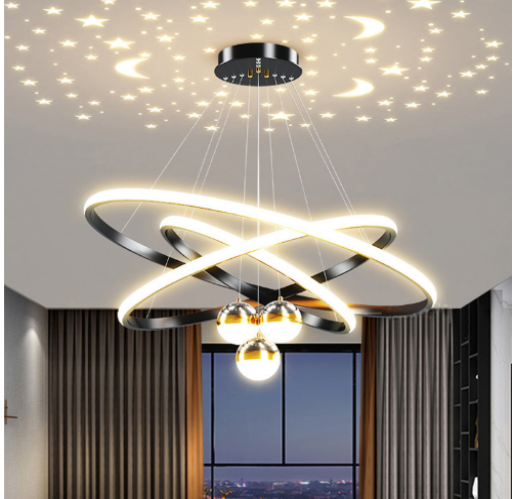 New Modern Minimalist Chandelier Hanging Living Room Chandelier Light Led Hanging Light