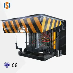 Factory price copper smelter steel shell induction furnace for sale