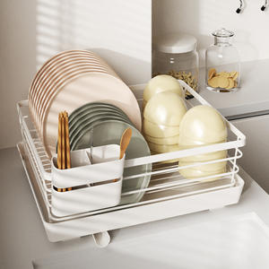 Égouttoir à vaisselle égouttoir à couverts étagère de rangement pour baguettes de comptoir domestique panier de rangement pour vaisselle cuisine - Product Image 2