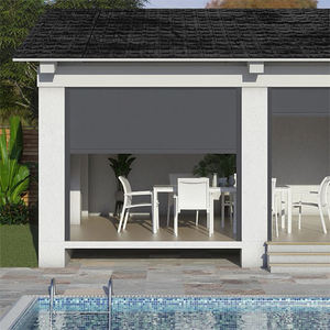 मोटर चालित वाटरप्रूफ विंडप्रूफ ज़िप ट्रैक जिपर रोलर अंधा - Product Image 4