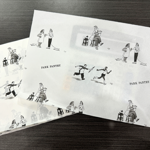 Envoltura de papel de arte elegante personalizable en relieve huecograbado patrón impreso Color para Zapatos Ropa regalos embalaje-Fancy Offset - Product Image 4