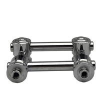 Multi-size High Quality Aluminum Tom Snare Lug Drum Twin Ball Tension Tube Lugs Parts 50MM
