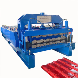 Représentation régulière en métal de fer de double couche à vendre la feuille galvanisée de toiture de tuile faisant la machine - Product Image 2