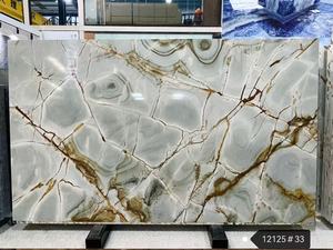 מוצרי שיש רומה כחול קוורציט אבן לוחות גדולים עבור עיצובים שונים - Product Image 4