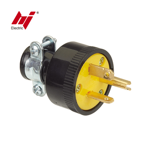 UL Chứng Nhận 5-20P Cắm <span class=keywords><strong>NEMA</strong></span> Thẳng Blade 20 Amp 125V Điện PVC Cắm - Product Image 2