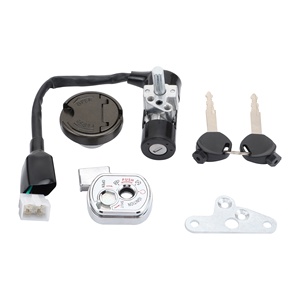 Juego de llaves de interruptor de encendido GOOFIT de repuesto para SMASH110 C100 CBR125 Wave100cc HONDA <span class=keywords><strong>WAVE</strong></span> GY6 ATV Dirt Bike - Product Image 1