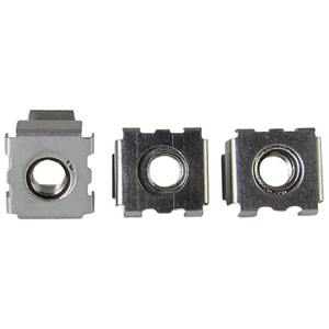 M4 M5 M6 M8 M10 <span class=keywords><strong>M12</strong></span> Écrous à <span class=keywords><strong>cage</strong></span> carrée en acier inoxydable poli 304 Écrous de château Écrous à clip - Product Image 2