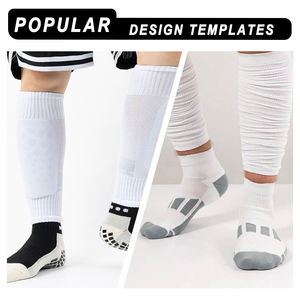 Mangas de Compressão FlexGrip para Futebol Masculino e Juvenil, Protetor de Panturrilha Esportivo, Meias de Compressão Sem Pé para Futebol - Product Image 4