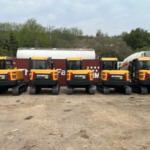 Mini-excavatrice hydraulique sur chenilles Hyundai Hx60 neuve d'occasion en bon état, 6 tonnes - Product Image 3