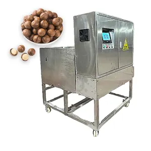 Macadamia Nut Cracker Machine Farm Macadamia Nuts Shell Cracking Breaking Machine