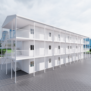 Maison de luxe modulaire pliante préfabriquée de 20 pieds, 30 pieds, 40 pieds Maison en conteneur mobile extensible pour 2 3 chambres à coucher avec cuisine <span class=keywords><strong>et</strong></span> salon - Product Image 1