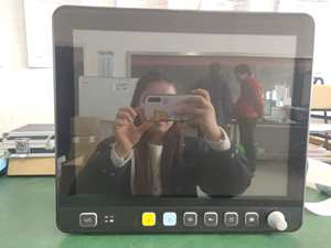 Monitor jantung ambulans Rumah Sakit layar sentuh Monitor pasien Multiparameter untuk penggunaan manusia - Product Image 3