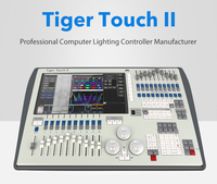 Pro Tiger Touch II V18 Dmx Controller 16 Port Pengontrol Pencahayaan Panggung untuk Klub Malam Pesta Pernikahan