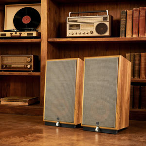 Enceinte Hi-Fi sur pied CHORDIO HT-12 - Enceinte de cinéma maison rétro 3 voies, médium 50 cœurs, caisson en <span class=keywords><strong>bois</strong></span>, fréquence 30 Hz-20 kHz - Product Image 6