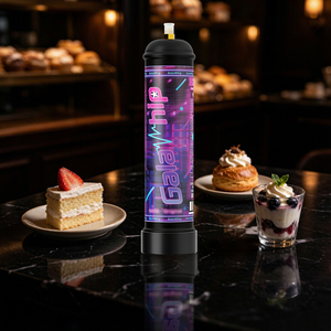 Bouteille de gaz pour crème fouettée Galawhip USA, livraison rapide, qualité alimentaire N2/CO2, pour outils à dessert - Product Image 3