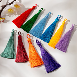 Chinese Knot Tassel Polyester Decorative For Clothing Musical Instruments Fan Pendants <b>Bookmarks</b> Yiwu Origin - Product Image 3