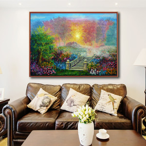 <span class=keywords><strong>Peinture</strong></span> de diamant 5D à petite pont, paysage jungle, vente en gros, 5 m - Product Image 2