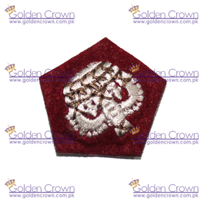 Insignia de tela bordada al por mayor, insignia de rango de diseño 3D, logotipo cosido personalizable para uniformes - Product Image 3