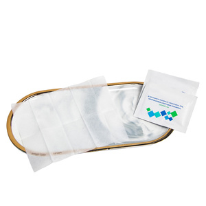 Toallitas y Almohadillas de Algodón con <span class=keywords><strong>Alcohol</strong></span> Médico al 70%, 120*150mm, Certificación CE, Esterilizadas, Logotipo Personalizado - Product Image 2
