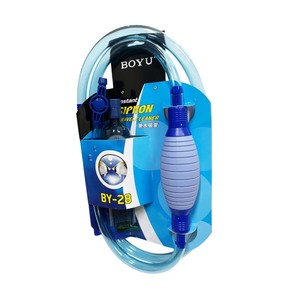 BOYU BY-28 aspirateur d'<span class=keywords><strong>aquarium</strong></span> semi-automatique nettoyeur de gravier <span class=keywords><strong>Siphon</strong></span> outil de <span class=keywords><strong>siphon</strong></span> avec sac emballé pour <span class=keywords><strong>aquarium</strong></span> de salon - Product Image 2