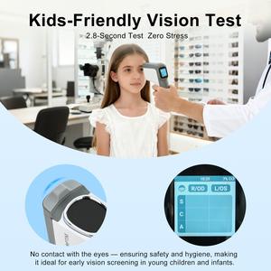 Equipo Oftalmológico Aist Optics HAR-680 con 18 Meses de Garantía, Refractómetro Óptico Automático Portátil, Detector de Visión Manual - Product Image 4
