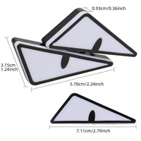 Ventes chaudes, phares LED pour moto, yeux de démon, étanches, feux de signalisation LED, yeux de démon, décoration de voiture, lumières de haute qualité