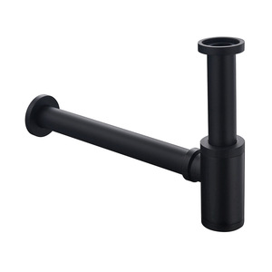 Tubo di <span class=keywords><strong>Scarico</strong></span> in Ottone Anticorrosione per Lavabo e Lavello da Bagno, Certificato UE, Garanzia di 5 Anni per Casa e Hotel - Product Image 3