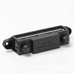 Bloque de Distribución de Cobre para Barra Colectora 250A 12V con Terminales de 4x3/8” Certificado RoHS y CE para Barcos, Automoción y Energía Solar - Venta al por Mayor - Product Image 2