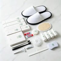 Kit d'articles de toilette haut de gamme pour hôtels, vente en gros, personnalisable avec logo, fournitures de bienvenue pour chambres d'hôtes
