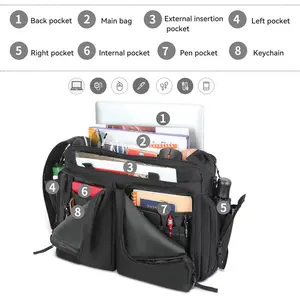 Woman Man Business Office Briefcase Bags Computer College School Notebook Bag Workout Men Laptop Business Bags