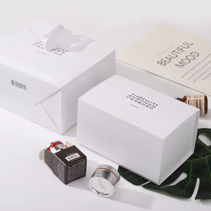 กล่องกระดาษแข็งแม่เหล็กแข็งพร้อมฝาปิดสำหรับธุรกิจขนาดเล็กพับเก็บได้โลโก้ขนาดใหญ่ - Product Image 2