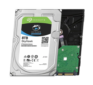 Seagate SkyHawk 8TB 3.5 interno "SATA 6 Gb/s ST8000VX009 HDD registrazione magnetica convenzionale - Product Image 1