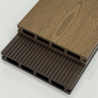Offre Spéciale : Lames de terrasse carrées creuses en composite bois-plastique (WPC) avec finition naturelle
