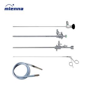 Fuente de alimentación manual Juego de Histeroscopia óptica de 30 grados y 3mm con instrumentos de Histeroscopia ginecológica de canal de trabajo - Product Image 1