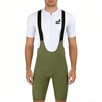 Cuissard de cyclisme personnalisé de haute qualité avec interface élastique, respirant, anti-humidité, rembourrage italien, sans couture