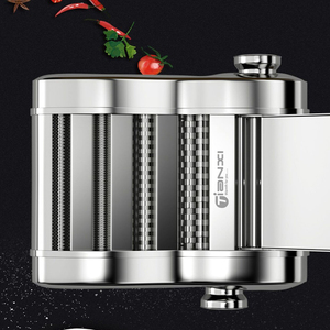 Piccola Macchina Elettrica per <span class=keywords><strong>Pasta</strong></span>, Lasagne, Spaghetti, <span class=keywords><strong>Tagliatelle</strong></span> e Preparazione di Sfoglie per Ravioli e Wonton - Product Image 2