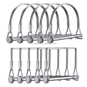 Perni di Bloccaggio a Molla con <span class=keywords><strong>Filo</strong></span> 1/4 di Pollice, Perni di Sicurezza Resistenti per Alberi di Trasmissione con Supporto ad Arco Rotondo - Product Image 4