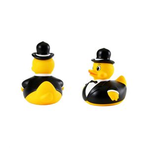 Jouets aquatiques créatifs en forme de canards gentleman pour enfants, jouets de bain pour piscine, jouets de bain créatifs en forme de canards gentleman - Product Image 2