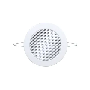 Speaker Box Hifi Sound Mini 3/6W Full Range Metal 2.5 Inch PA and BGM Small Ceiling Speaker