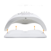 Lampe à LED UV SUNX5Max 150W pour séchage rapide des ongles en gel, machine de photothérapie pour ongles, 45 LED, équipement de manucure pour salon