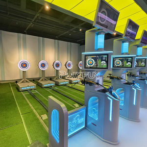 Chất lượng cao trong nhà AR trong nhà hoạt động bằng đồng xu thể thao bắn cung Trò chơi bắn súng thiết bị máy mô phỏng thực tế - Product Image 3