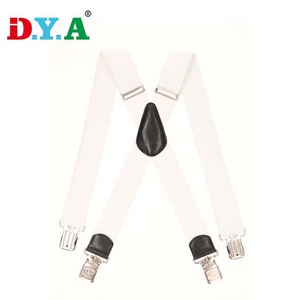 Ceinture d'épaule élastique à bretelles colorées réglables en forme de X avec clips solides pour le travail et les jeans - Product Image 5
