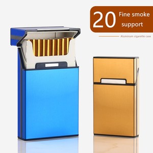 Nhà Máy Cung Cấp Trực Tiếp Tùy Chỉnh Thực Hiện 20 Cái Lady Kim Loại Thuốc Lá Trường Hợp Thuốc Lá Hộp Sáng Tạo Nhôm Thuốc Lá Trường Hợp Mỏng - Product Image 2