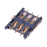 SMD SMT Push-Pull-Typ Kartenschlitz-Adapter Nano-SIM-Anschluss