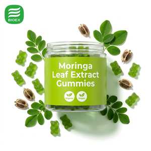 Gomitas de Extracto de Hoja de Moringa Orgánica Vegana, Suplemento Inmunológico, Aumento de Energía, Antioxidante, Superalimento, Marca Privada OEM - Product Image 1