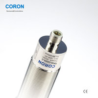 CORON QR30-D Capteur ultrasonique longue portée enfichable M30, sortie de commutation (PNP/NPN), avec sortie de communication RS485, portée 2000 mm