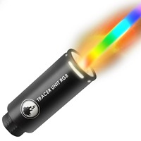 Traceur compact en alliage d'aluminium rechargeable et léger avec lumières LED UV pour l'airsoft et l'utilisation en extérieur